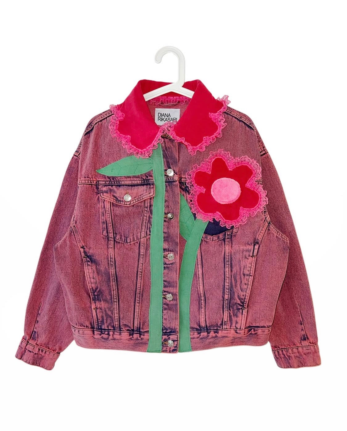 Red Flowers Sweatshirt