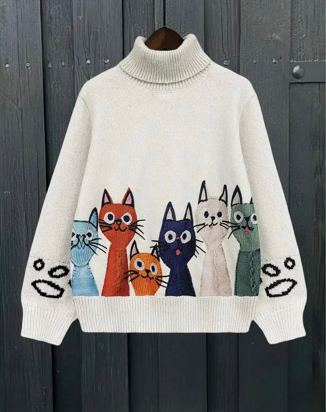 Hand-Embroidered Oversize T-shirts
