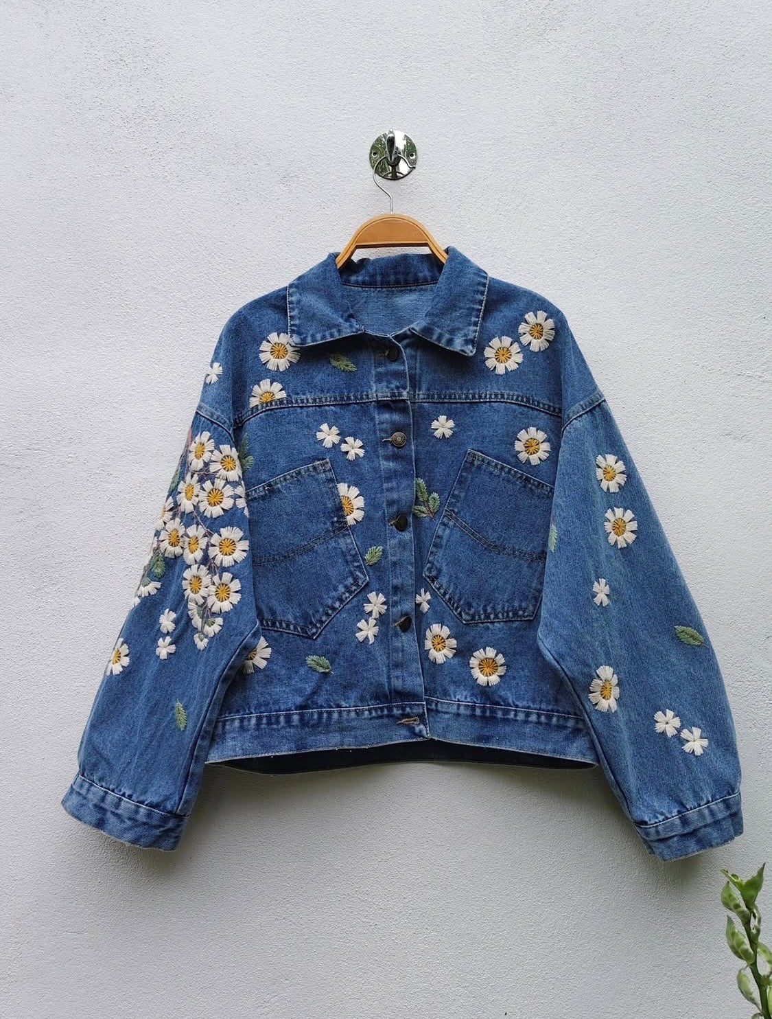Hand-Embroidered Sweatshirts